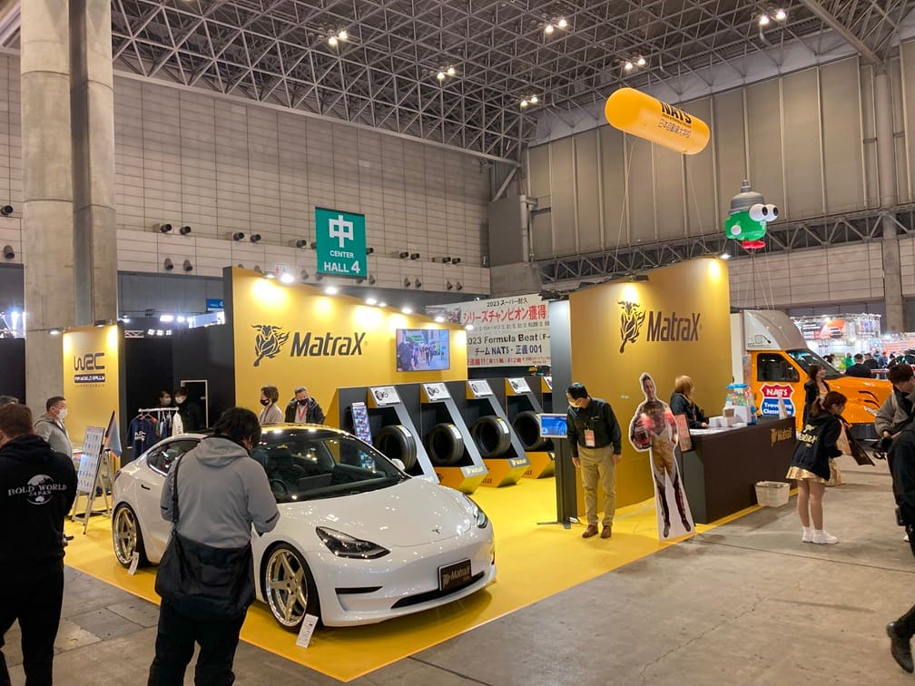 MatraX stand in the hall